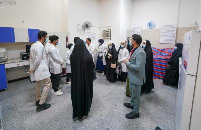 مركز الأمين للأبحاث والتقانات الأحيائية المتقدّمة يواصل تقديم خدماته  لطلبة الدراسات العليا والباحثين في الجامعات العراقية