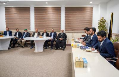 استعدادًا لأسبوع الغدير الأغر العتبة العلوية المقدسة تعقد اجتماعات تنسيقية موسّعة مع الهيئات والمؤسسات