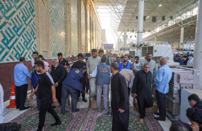 العتبة العلويّة المقدّسة تستنفر جهودها لخدمة الزائرين في الأضحى المبارك