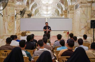 ضمن رعايتها الأبوية .. العتبة العلويّة المقدّسة تُقيم دورات مجّانية لطلبة السادس الإعداديّ 