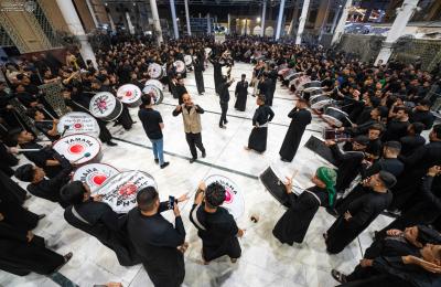 العتبة العلويّة المقدّسة تقدّم خدماتها لأكثر من 2000 موكب حسيني وتؤمّن انسيابية المسير داخل المدينة القديمة