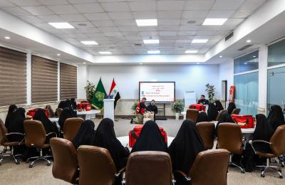 ورشة تدريبية للإخلاء الطارئ في العتبة العلويّة المقدّسة استعدادًا للزيارات المليونية