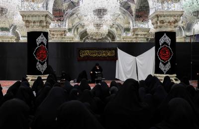 العتبة العلويّة المقدّسة تستقبل وفدًاً نسويًا من العتبة الحسينية المقدسة  