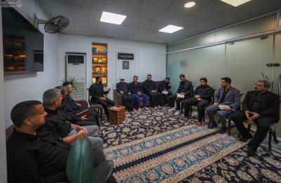 بتنسيق مع مؤسسات وهيئات تطوعية .. العتبة العلويّة المقدّسة تحشّد الآلاف من المتشرّفين بالخدمة لزيارة الأربعين. 