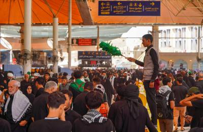 العتبة العلوية المقدسة .. أكثر من 7000 مُتشرِّف بالخدمة أسهم في تعزيز الخدمات المُقدّمة لزائري الأربعين