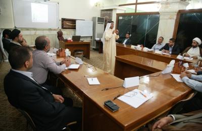 شعبة التنمية البشرية في العتبة العلوية المقدسة تقيم دورة لتعليم أساسيات التدريب بمشاركة محاضرين عرب متخصصين