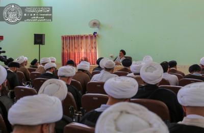 لجنة الارشاد والتعبئة للدفاع عن الوطن والمقدسات في العتبة العلوية المقدسة تقيم دورة تطويرية للمبلغين في المحاور الجهادية