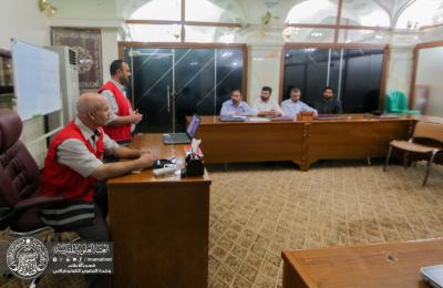  شعبة تنمية الموارد البشرية في العتبة العلوية المقدسة تنظم دورة لتطوير مهارات الاسعافات الاولية بالتنسيق مع الهلال الاحمر العراقي