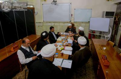 قسم الشؤون الفكرية والثقافية يعقد اجتماعاً لمناقشة مشاريع العام الجديد 