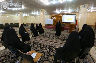 قسم الشؤون النسوية في العتبة العلوية المقدسة يستضيف المدربة الدولية الدكتورة فرح الفضلي  