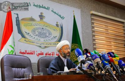 الأمين العام للعتبة العلوية المقدسة يقدم شكره وتقديره لجميع المساهمين في دعم المجاهدين عموما ومجاهدي فرقة الإمام علي (ع) القتالية بالخصوص