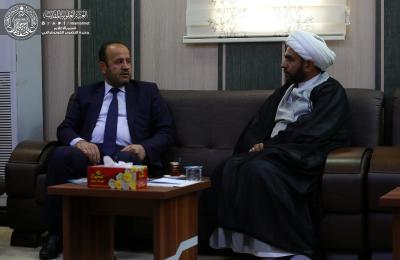العتبة العلوية المقدسة ترسل وفودا رسمية لجامعتي تكريت وكركوك لتبيان ونشر وصايا المرجعية العليا