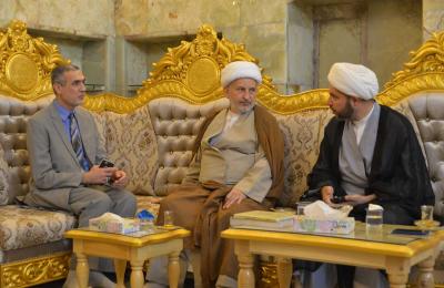 قسم الشؤون الدينية يناقش مع مدير مستشفى الكفيل موضوع الضمان الصحي لمنتسبي العتبات المقدسة
