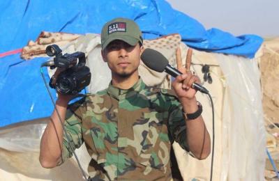 عاجل .. شهادة أحد مجاهدي فرقة الإمام علي القتالية التابعة للعتبة العلوية العاملين في الاعلام الحربي للفرقة