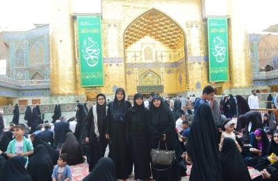 وفد أكاديمي من الجامعة اللبنانية يتشرف بزيارة العتبة العلوية ويطلع على أعمال القسم النسوي فيها