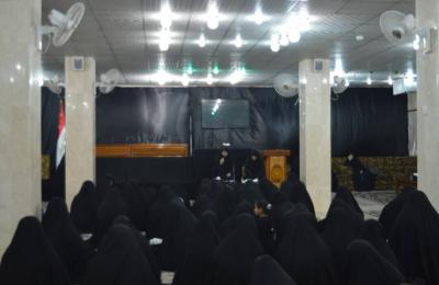 شعبة التعليم الديني النسوي في العتبة العلوية تحيي ذكرى وفاة السيدة خديجة الكبرى(ع)