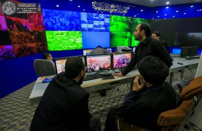 الأمين العام للعتبة العلوية يتفقد مركز الاتصالات والمراقبة التقنية ويحث المنتسبين على بذل الجهود المضاعفة لحفظ أمن وسلامة الزائرين