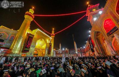 بالصور .. إحياء ليلة القدر  .. ليلة الحادي والعشرين من شهر رمضان في رحاب مرقد أمير المؤمنين (ع) في ذكرى شهادته الأليمة