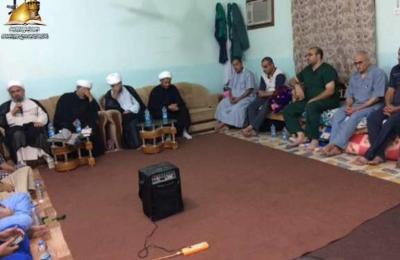 مبلغو العتبة العلوية يحييون ذكرى شهادة أمير المؤمنين(ع) في محور الستمئة في محافظة صلاح الدين