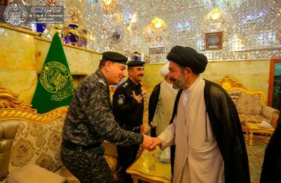 الأمين العام للعتبة العلوية يناقش مع مسؤولي الدوائر الأمنية والخدمية في النجف الأشرف سبل التعاون المشترك لخدمة الزائرين بمناسبة عيد الفطر المبارك