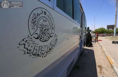 قسم الآليات في العتبة العلوية يستنفر جهوده الكاملة لتقديم الخدمات للزائرين طيلة أيام عيد الفطر المبارك