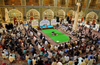 دار القرآن الكريم في العتبة العلوية تبادر الى تكريم المشاركين في المحافل والختمات القرآنية بشهر رمضان المبارك