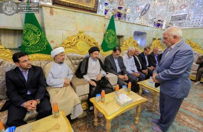 وفد رسمي وحوزوي من مدينة أصفهان يبحث تنفيذ برامج وفعاليات عقائدية مشتركة مع العتبة العلوية