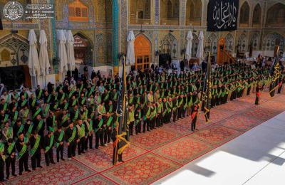 بالصور .. العتبة العلوية تحيي ذكرى شهادة الإمام جعفر الصادق (ع) في رحاب مرقد جده امير  المؤمنين (ع)