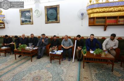 إدارة العتبة العلوية المقدسة تجري القرعة بشأن تسلسل الدور المتبقية لمجمع قنبر السكني