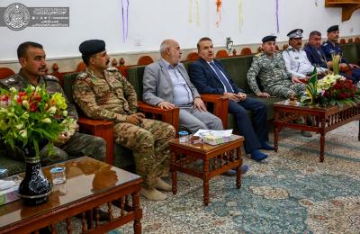 وفد رسمي من وزارة الداخلية يطلع على الخطط المشتركة بين العتبة العلوية وقيادة شرطة النجف الأشرف لخدمة الزائرين في عيد الغدير الأغر