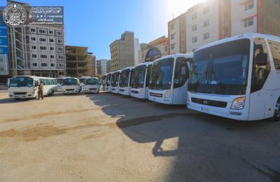 قسم العلاقات في العتبة العلوية المقدسة يستقبل وفود الزيارة الأربعينية إلى مرقد أمير المؤمنين (عليه السلام) من مطار النجف الاشرف الدولي