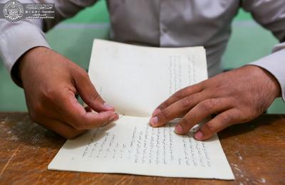 وحدة تجليد الكتب في العتبة العلوية المقدسة تنجز أكثر من 6500 كتاب بحلول نهاية العام 2017