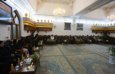 العتبة العلوية تحتفي بوفد مستشفى (قائد أعظم ) من باكستان 