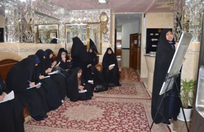 شعبة العلاقات النسوية تقيم برنامج عين الله ترانا وترعانا الذي يستهدف المنتسبات