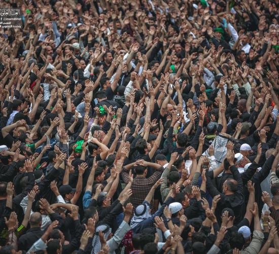 اجواء الحزن والعزاء في حضرة باب الحوائج موسى بن جعفر (عليه السلام)