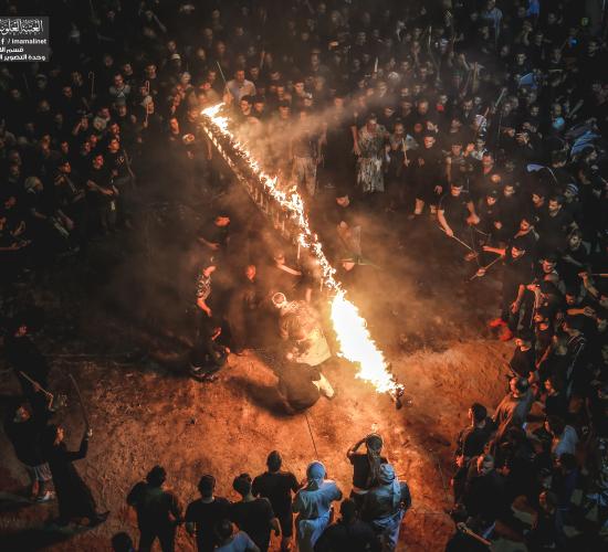 مراسم عزاء اهالي النجف الأشرف (المشاعل) في ليلة العاشر من محرم الحرام 1441هـ 