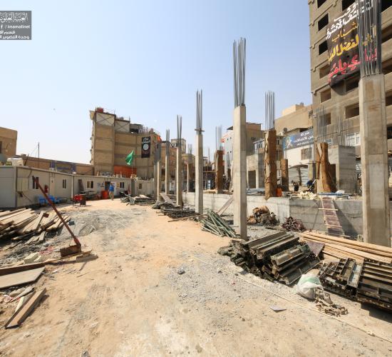 العتبة العلوية تباشر بإنشاء مركز صحي في شارع زين العابدين (عليه السلام)