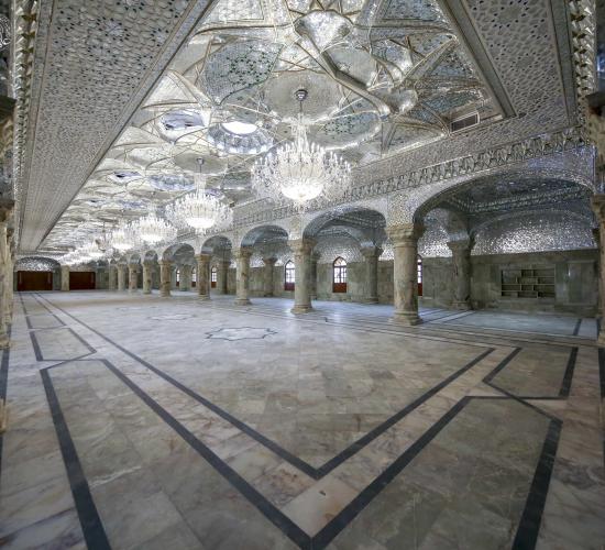 الأمانة العامة للعتبة العلوية المقدسة تفتتح رواقي آمنة بنت وهب وجعفر الطيار رضوان الله عليهما في صحن فاطمة الزهراء عليها السلام