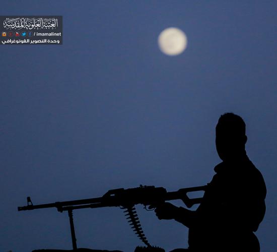 تقرير مصور : يوم من ايام رمضان المبارك مع ابطال الحشد الشعبي فرقة الامام علي {ع} القتالية لواء المصطفى {ص}