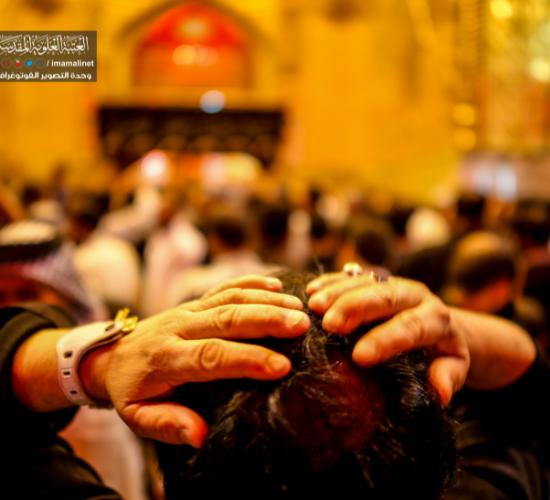 تقرير مصور : ويستمر العزاء في المرقد المقدس الشريف بذكرى شهادة المولى امير المؤمنين سلام الله عليه 
