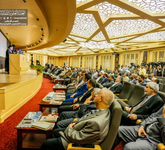 تقرير مصور : مهرجان الامام الباقر {ع} الثقافي السنوي في العتبة العباسيه المقدسة 