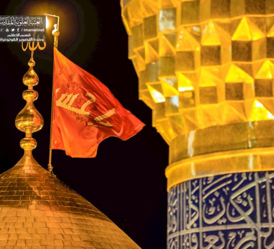 تقرير مصور : الاجواء الايمانية في ليلة الجمعة في العتبة الحسينية والعتبة العباسية في كربلاء المقدسة 