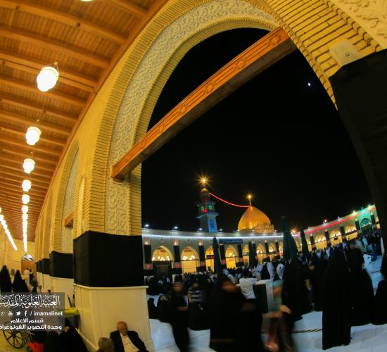 تقرير مصور : الاجواء في مسجد الكوفة المعظم في ذكرى شهادة سفير الامام الحسين سلام الله عليه مسلم ابن عقيل عليه السلام 