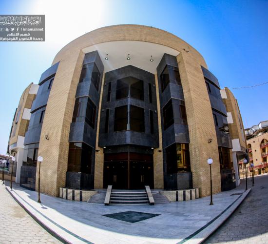 تقرير مصور : اتمام مشروع مضيف الامام الحسن سلام الله عليه التابع الى العتبة العلوية المقدسة 