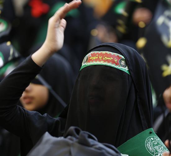 براعم النجف الاشرف تواسي امير المؤمنين عليه السلام بذكرى دخول سبايا الامام الحسين علية السلام  الى الشام