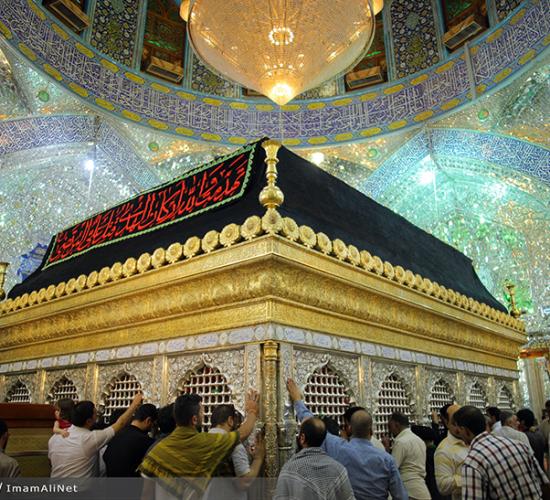 الاجواء الايمانية داخل العتبة العتبة العلوية المقدسة قبل ليلة القدر المباركة وذكرى وفاة امير المؤمنين ع
