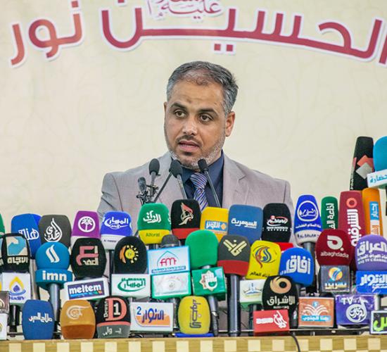تقرير ربيع الشهاده في العتبة الحسينية المقدسة