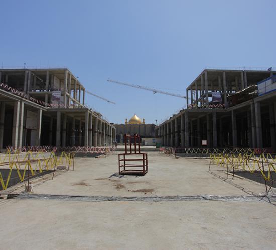  التطورات في صحن فاطمة الزهراء سلام الله عليها