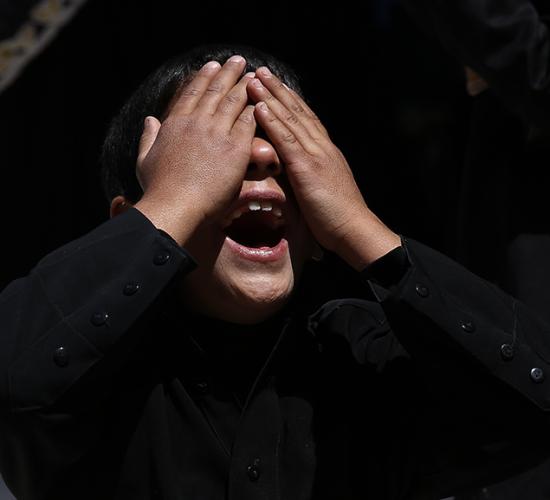  المؤمنون يعزون امير المؤمنين بذكرى شهادة الزهراء سلام الله عليها