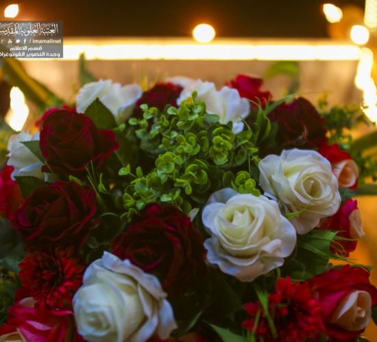 تقرير مصور : الاجواء الروحانية في ليلة ميلاد الامام الرضا سلام الله عليه في العتبة العلوية المقدسة